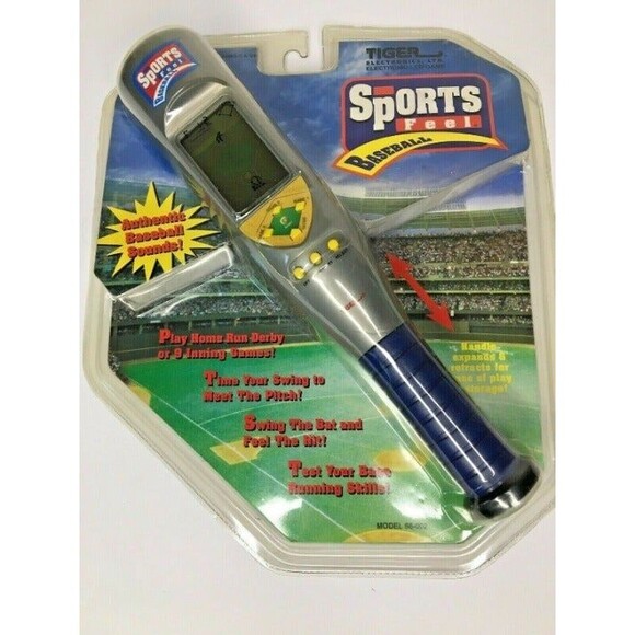 VTG Tiger Electronics Handheld Sports Feel Baseball 1998 Model 66-002 SEALED - Picture 1 of 6